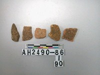 藏品(紅色夾砂陶片)的圖片
